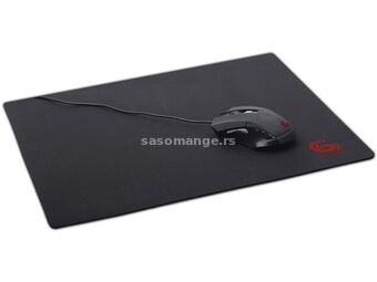 Gaming Mouse Pad, Size L 400x450 mm, Black