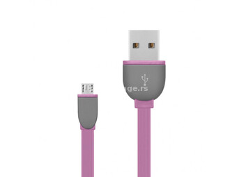 USB 2.0 kabel, USB A- USB micro B,1m USBK-F/P