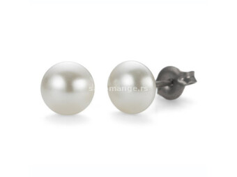 Ženske oliver weber sensitive pearl flat mini cream mindjuše sa swarovski perlama ( s24015.620 )