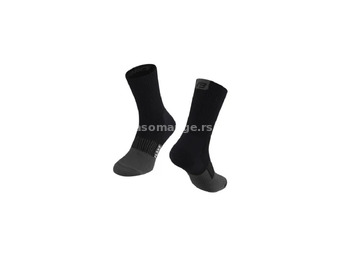 Čarape FORCE FLAKE crno-siva L-XL 42-47