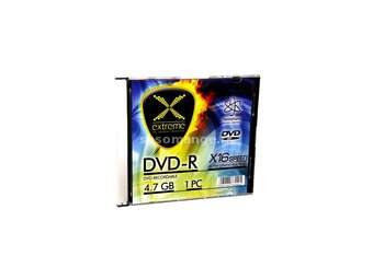 EXTREME DVD-R1168 4,7GBX16 SLIM CASE 1 KOM