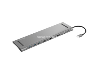 Docking station Sandberg AIO USB-C - HDMI/VGA/mini DP/LAN/3xUSB 3.0