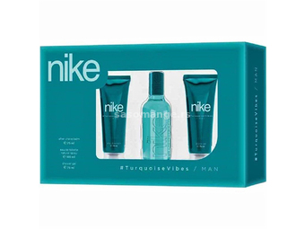 Poklon set 3/1 Nike Turquoise Vibes Man NKS 021113