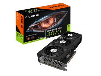Gigabyte GeForce RTX 4070 (GV-N4070WF3OC-12GD) grafička kartica 12GB GDDR6X 192 bit
