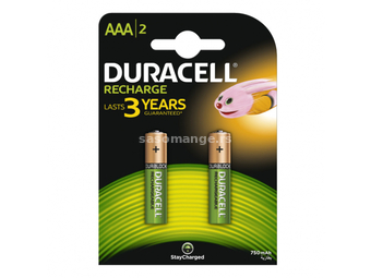 Duracell punjive baterije AAA 750 mAh
