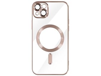 Silikonska futrola MagSafe za iPhone 15// roza