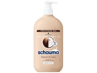 SCHAUMA Šampon za kosu sa pumpicom Repair &amp; Care/ 750 ml