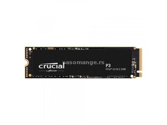 CRUCIAL P3 4000GB 3D NAND NVMe PCIe M.2 SSD