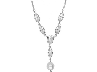 Victoria cruz purpose crystal ogrlica sa swarovski kristalima ( a4652-07hg )