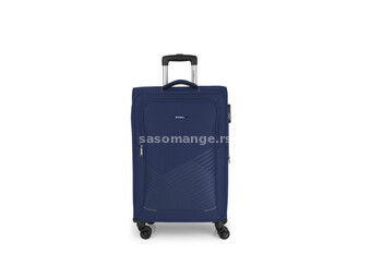 Gabol kofer srednji 42x67x29 cm polyester 71,3l-3,3 kg Lisboa tamno plava ( 16KG122746EB )
