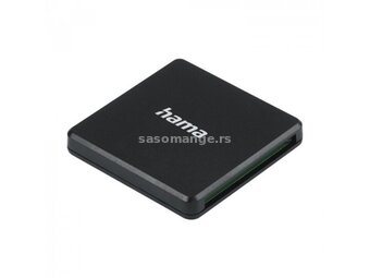 HAMA USB 3.0 Multi-Card Reader, SD/MicroSD/CF, Black