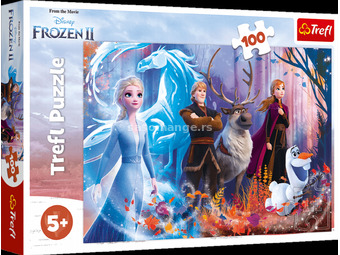 TREFL Puzzle 100 delova Disney Frozen II Magija