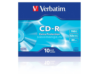 Verbatim CD-R 700MB 52X 10PK (43415)
