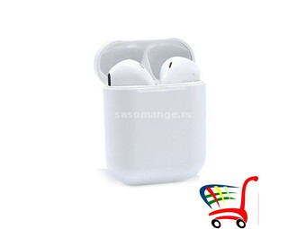 Bluetooth slušalice inPods 12 Bežične - Bele - Bluetooth slušalice inPods 12 Bežične - Bele