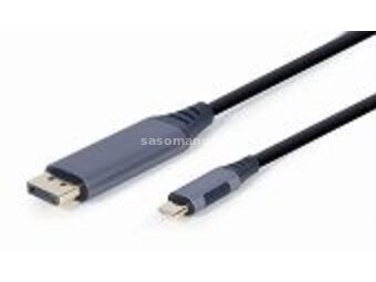 USB-C to DisplayPort Cable 4K, M/M, Space Grey, 1.8m