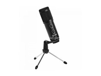 LORGAR Soner 313, Gaming Microphone, USB condenser microphone with Volume Knob &amp; Echo Knob, Frequ...