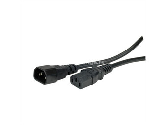 Secomp value monitor/UPS power kabl, IEC 320 C14 - C13, black, 0.5m ( 5068 )