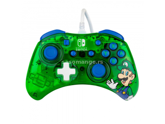 PDP Nintendo Switch Wired Controller Rock Candy Mini Luigi džojstik zeleni