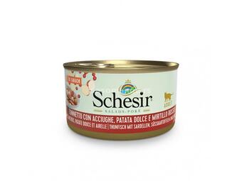Schesir Salad konzerva za mačke - Tuna, inćun, batat i brusnica 85g