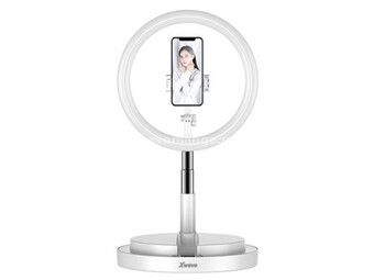 Xwave selfie stalak led svetlo, visina 58-168cm, bela ( LED Ring stand white )