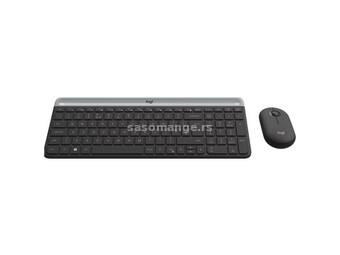 Logitech slim wireless keyboard and mouse combo ( 920-009264 )