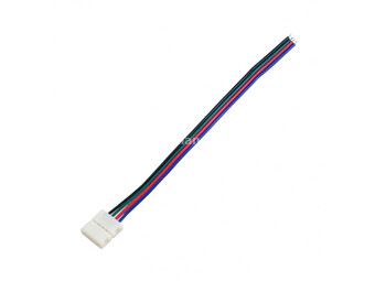 Priključni kabel za RGB LED trake 10mm LTR-PK-RGB