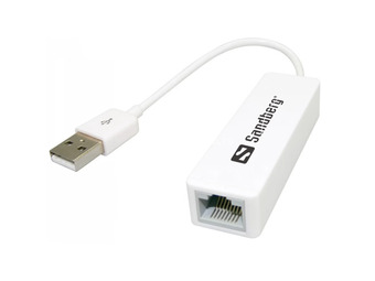 SANDBERG 133-78 USB UTP Converter 15cm 100Mbps white
