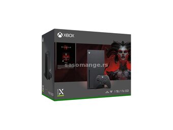 MICROSOFT XBOX Series X Console 1TB Black + Diablo IV (053709)
