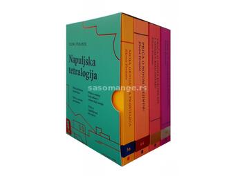 NAPULJSKA TETRALOGIJA - komplet 4 knjige sa kutijom