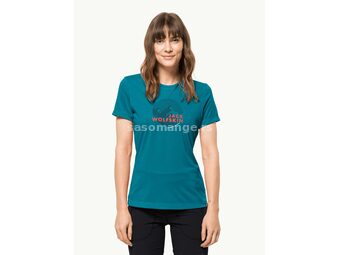 Ženska majica HIKING S/S GRAPHIC T W T-shirt