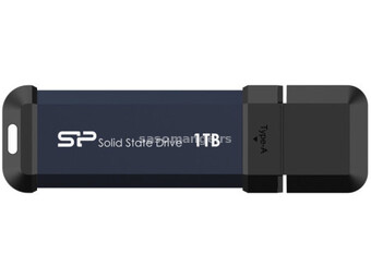 SiliconPower portable stick-type SSD 1TB, MS60, blue ( SP001TBUF3S60V1B )