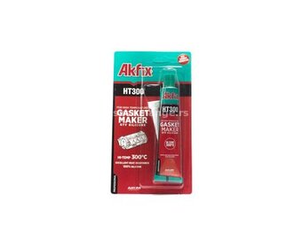 AKFIX HT300 silikon za visoke temperature 50 ml crvena