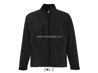 Sols Softshell muška jakna Relax Black 3XL 46600