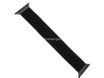 FIXED Elastic Nylon Strap for Apple Watch 42/44mm L size black