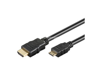 HDMI-HDMI mini V1,4 high speed kabl 5m CABLE-555G/5