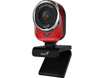 GENIUS Web kamera QCam 6000/ crvena