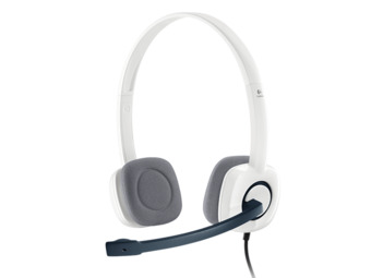 LOGITECH H150 slušalice sa mikrofonom (Cloud White) - 981-000350 2 x 3.5mm 20Hz - 20KHz 122dB 1.8m