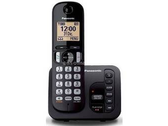 PANASONIC Fiksni telefon KX-TGC220FXB (Crni)