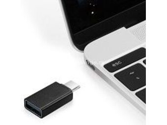 USB-C to USB2.0 Adapter, M/F, Up to 480 Mb/s, Black