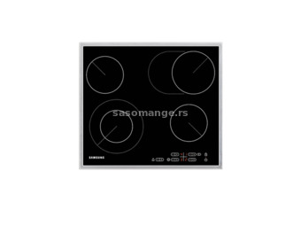 SAMSUNG Ugradna ploča C61R2CAST/BOL Crna Staklokeramička Senzorsko upravljanje (Na dodir)