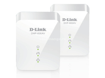 D-LINK PowerLine AV2 1000 HD Gigabit Starter Kit - DHP-601AV LAN 0°C do 40°C