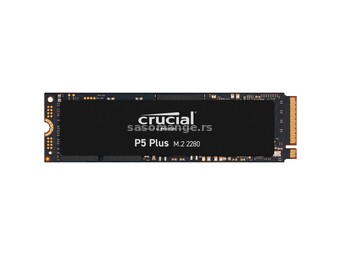 Crucial SSD 500GB P5 Plus M.2 NVMe, RW: 66004000 MBs, M.2 80mm PCIe Gen4 Micron 3D NAND, EAN: 649...