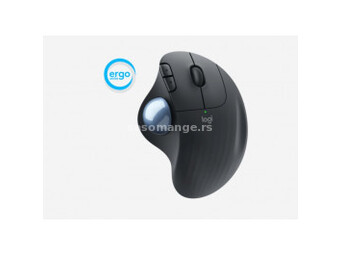 Logitech Ergo M575 Wireless Trackball Mouse, Graphite