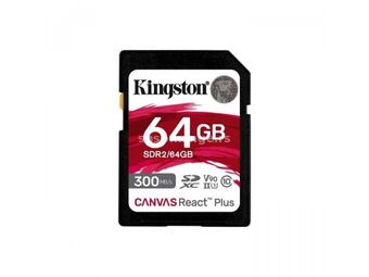 KINGSTON SDXC Kartica Canvas React Plus 64GB