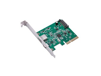 Kontroler E-Green PCIe 1xUSB 3.1(A) + 1xUSB(C)