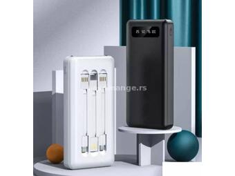 SAMSUNG Power Bank 20000mAh sa tri kabla + lampa