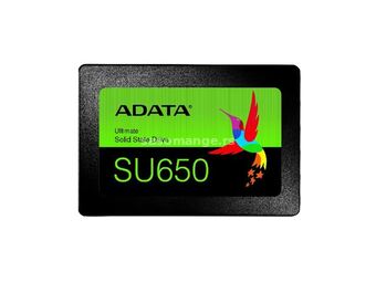 ADATA SSD 240GB AD SU650 SATA 3D Nand 2.5" (ASU650SS-240GT-R)