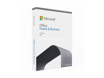 Licenca MICROSOFT Retail Office Home and Business 2021/English/PKC/1PC/1Mac
