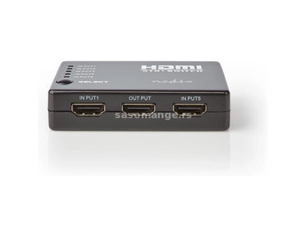 NEDIS VSWI3455BK HDMI Switch 5 Port