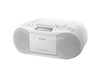 SONY CFD-S70 CD-s cassette tape recorder radio white